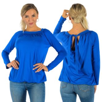 Nyaknál kötős,gumis aljú felső! Több szín !  M-XL