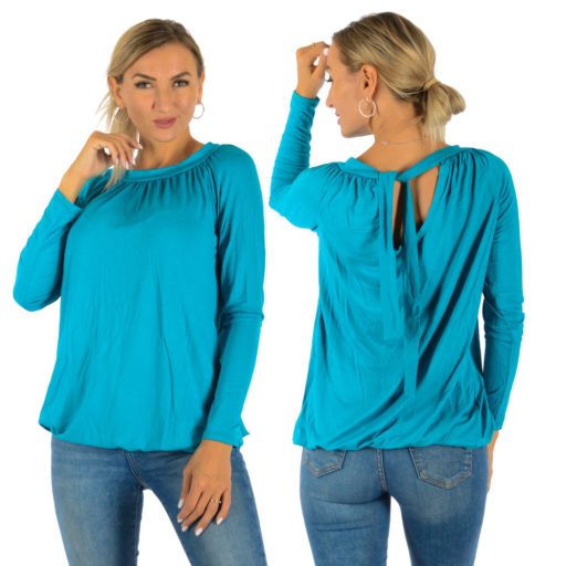 Nyaknál kötős,gumis aljú felső! Több szín !  M-XL