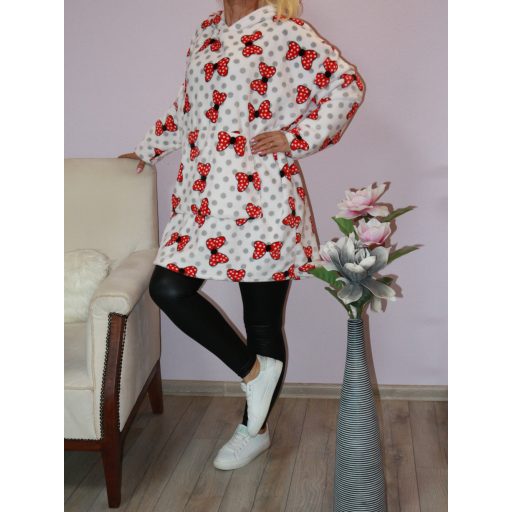 Masnis,pihe-puha anyagú,kapucnis,kenguruzsebes tunika! XL-3XL