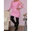  Kötött,szalagdíszes,karban nyitott tunika! Több szín! S-XL