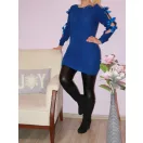  Kötött,szalagdíszes,karban nyitott tunika! Több szín! S-XL
