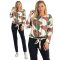 Levél  mintás,zsebes,öves overál ! M-XL