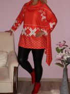 Mintás,puhaanyagú,A vonalú felső! Több szín,minta! L-XXL