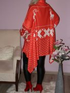 Mintás,puhaanyagú,A vonalú felső! Több szín,minta! L-XXL
