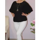 Pliszírozott,láncos ,gumis aljú felső!  Több szín! M-XXL