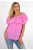 Madeirás,vállra húzható felső!  pink S-L